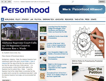 Tablet Screenshot of personhood.org